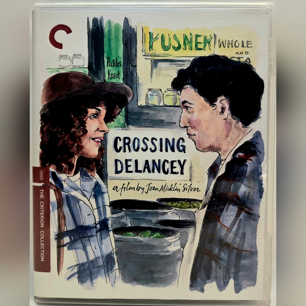 Crossing Delancey Illustrated Criterion Edition - Blue & Cream Cover